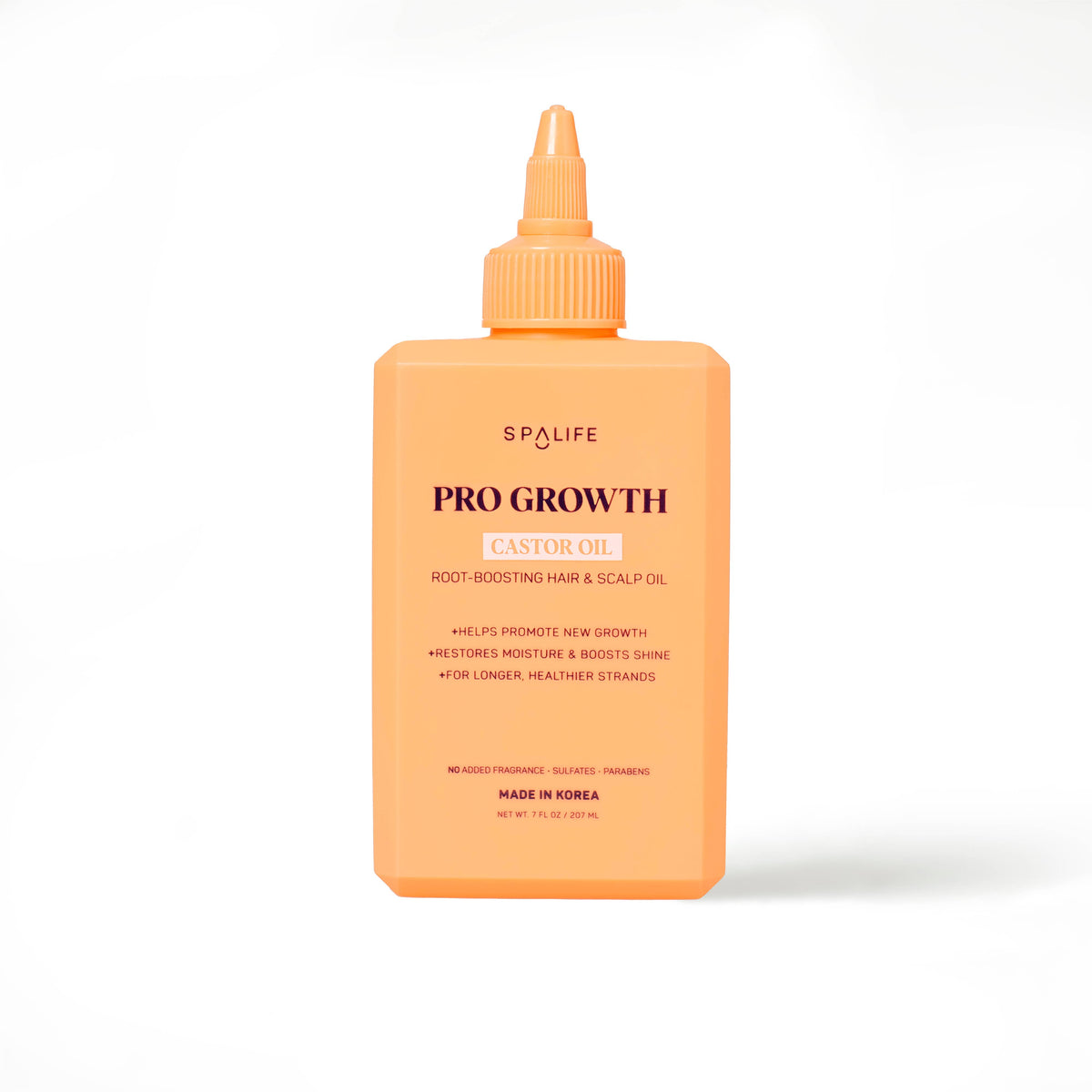 SpaLife Pro Growth Castor Oil Root-Boosting Hair & Scalp Serum