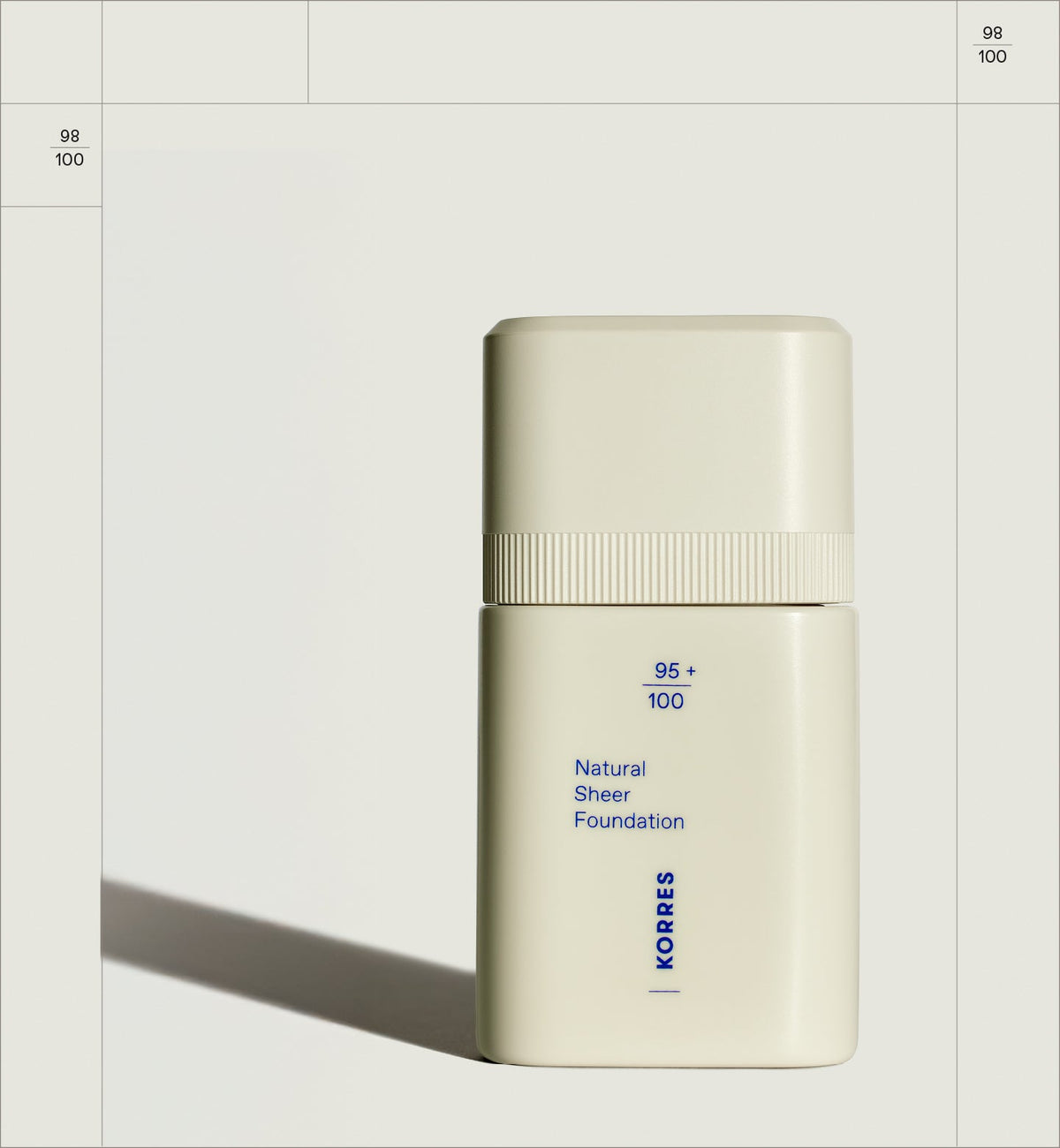 KORRES Natural Sheer Foundation 02 Medium 30ml
