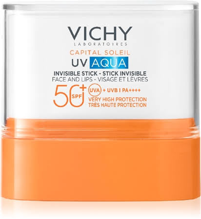Vichy Capital Soleil UV-Aqua Invisible Stick SPF50+ Face & Lips