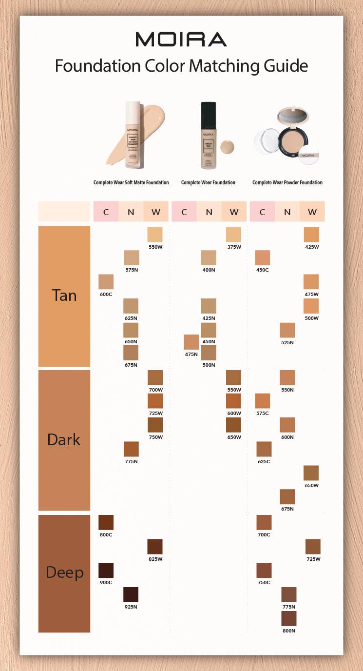 Makeup Display Complete Wear Soft Matte Foundation 28pcs