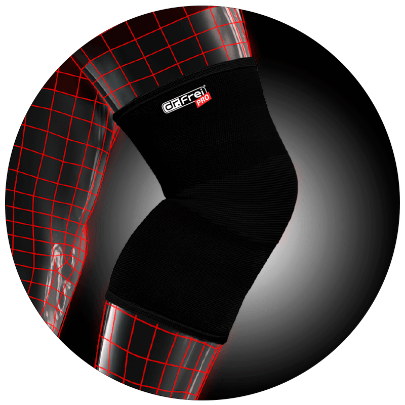KNEE JOINT SUPPORT ELASTIC: L