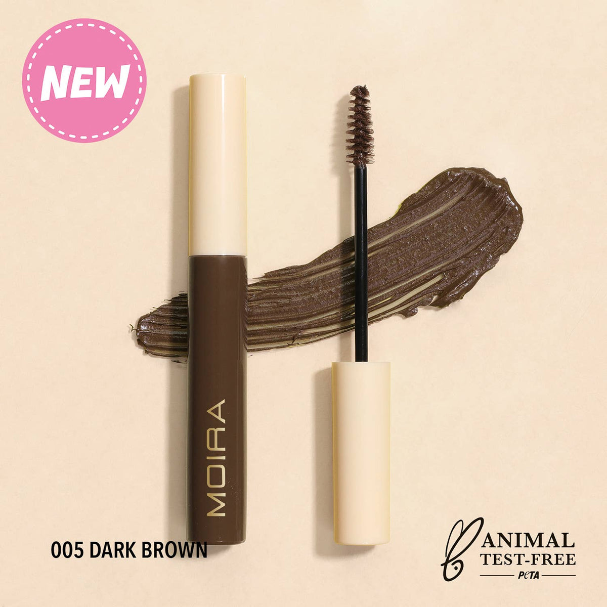 BROW DEFYING MASCARA: 005 Dark brown