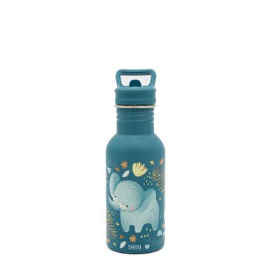 Stainless Steel Bottle - 500 ml - Chewy The Elephant