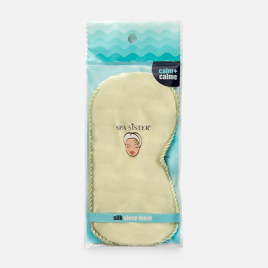 Silk Sleep Mask: Beige