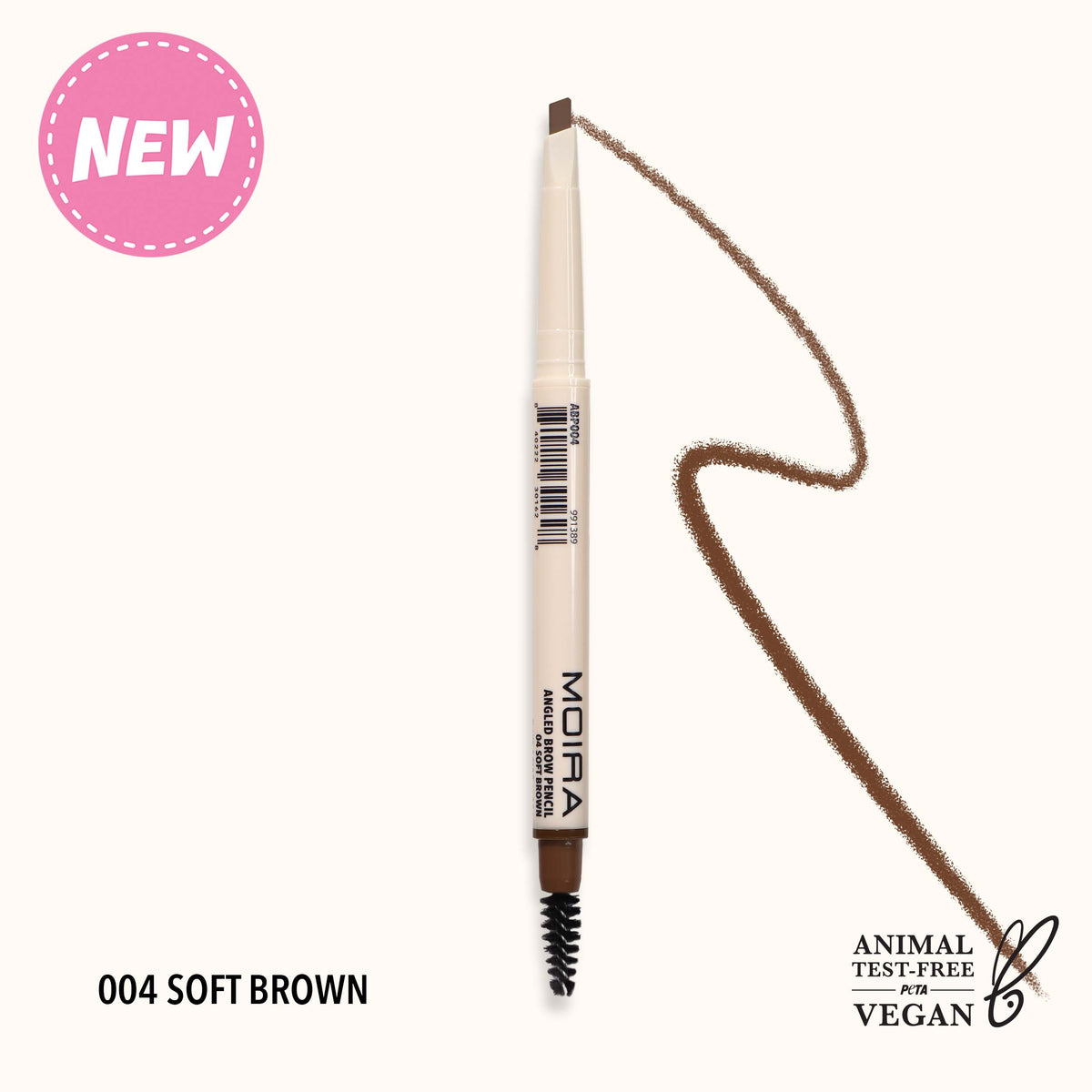 ANGLED BROW PENCIL: ANGLES BROW PENCIL(004 SOFT BROWN)