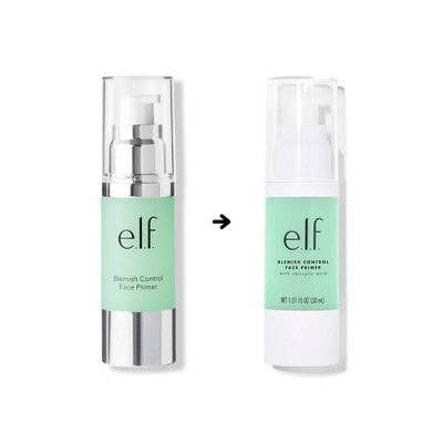 E.l.f. Blemish Control Face Primer Large 1.01 fl oz - New
