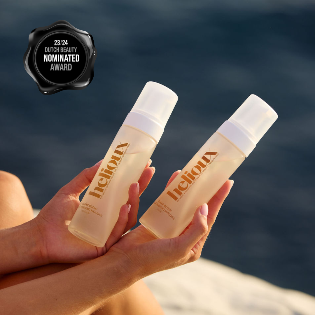 Helioux Self Tanner Mousse Transparent | Clear Glow Dark
