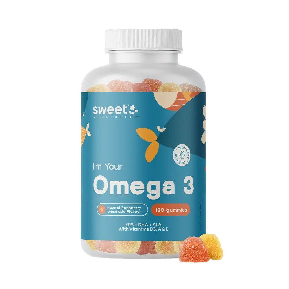 Sweet Nutribites | Omega-3 Gummy Candies - 120 pieces: 1 x 120 Stück