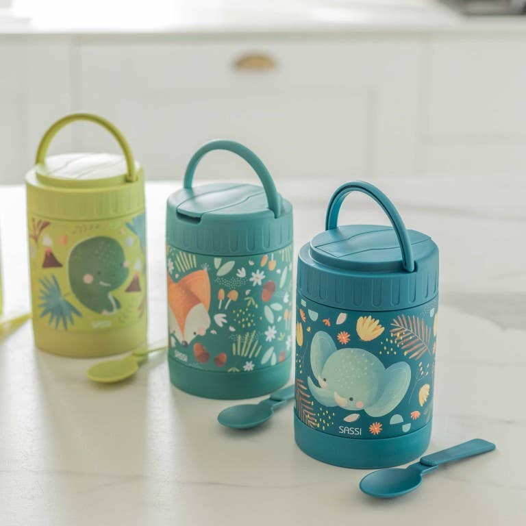 Food Jar - 350ml - Chewy The Elephant