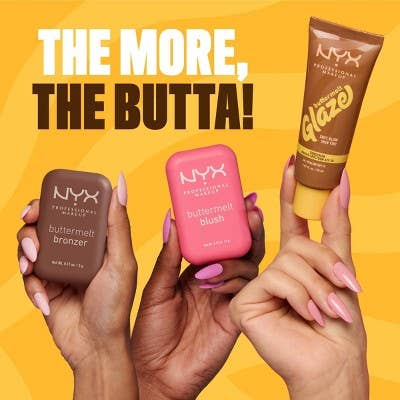 NYX Professional Makeup Buttermelt Glaze Skin Tint with SPF 30 Chocolate Butta 1.01 fl oz - Imperfect Container