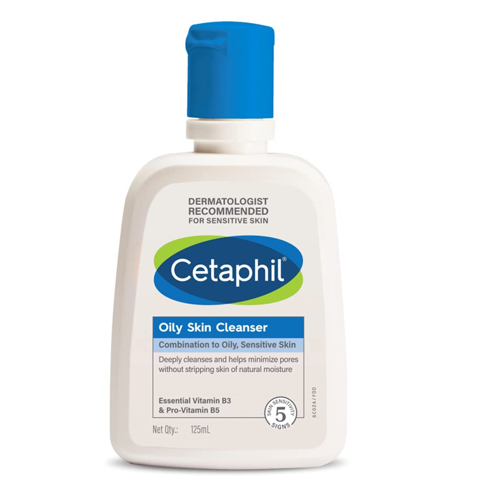 Cetaphil Oily Skin Cleanser , Daily Face Wash for Oily, Acne prone Skin , Gentle Foaming: 250 ml