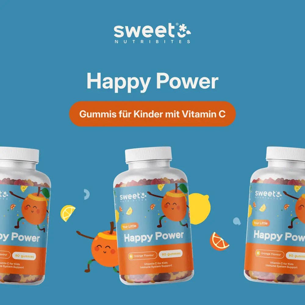 Sweet Nutribites | Happy Power kids' gummies with vitamin C