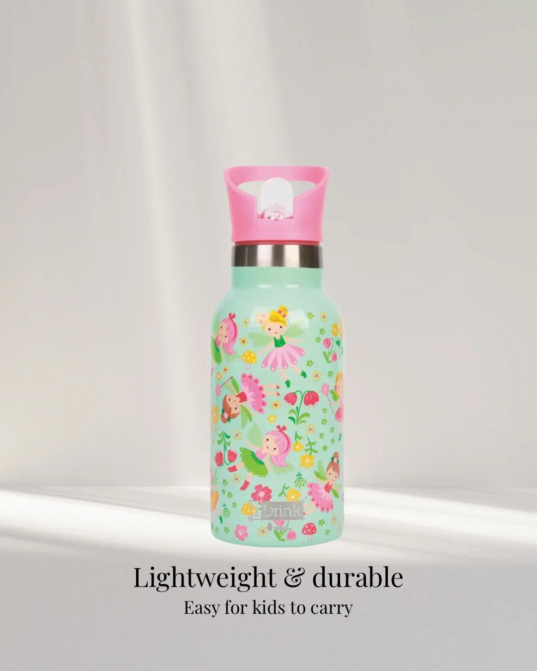 Kids Stainless Steel Water Bottle 350ml (8 Designs)