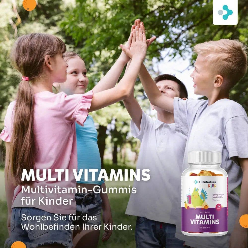 FutuNatura | Multi Vitamins - Gummies for Children for Comprehensive Body Support