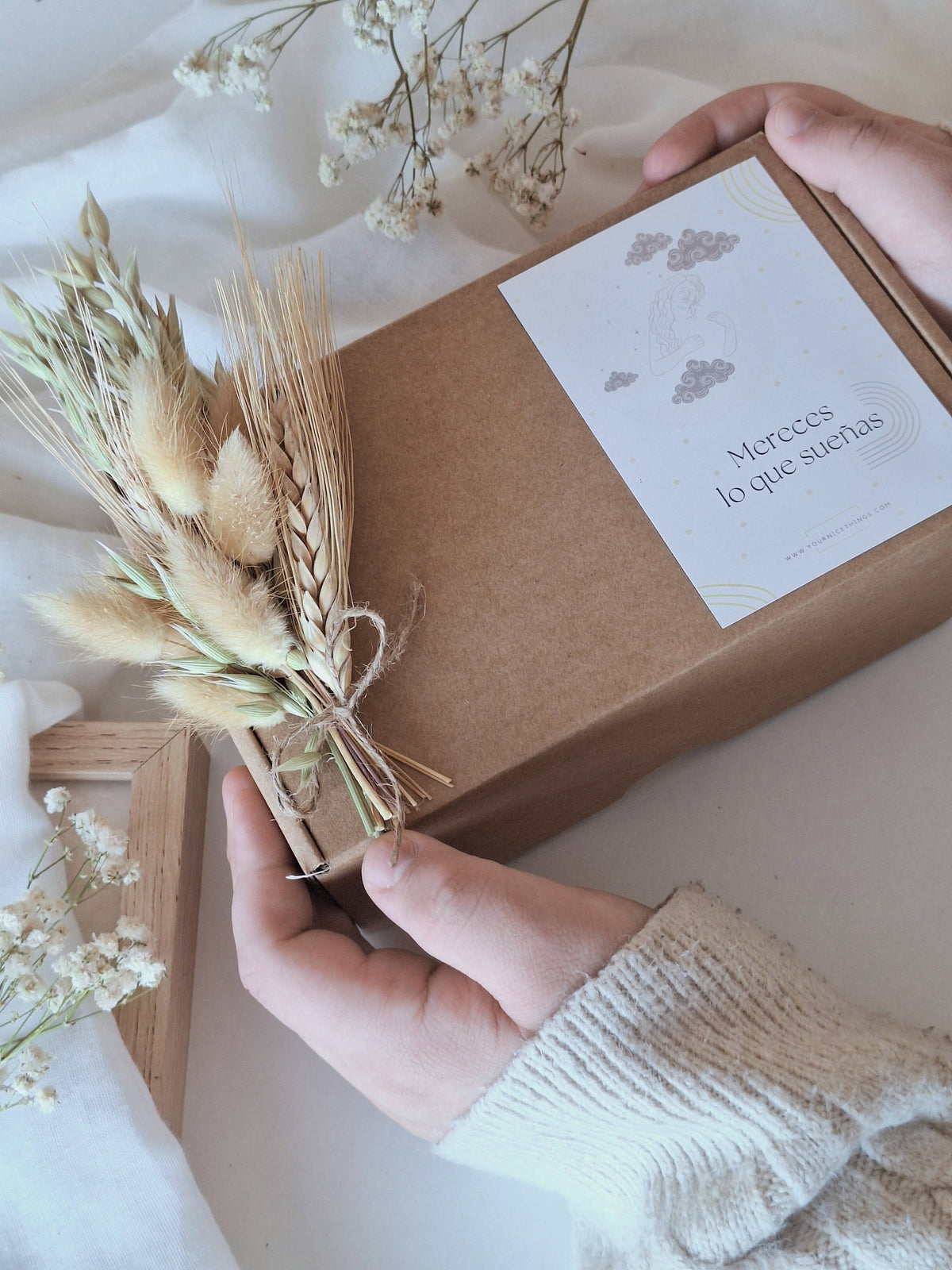 Soy candle gift pack "You deserve what you dream of..": English