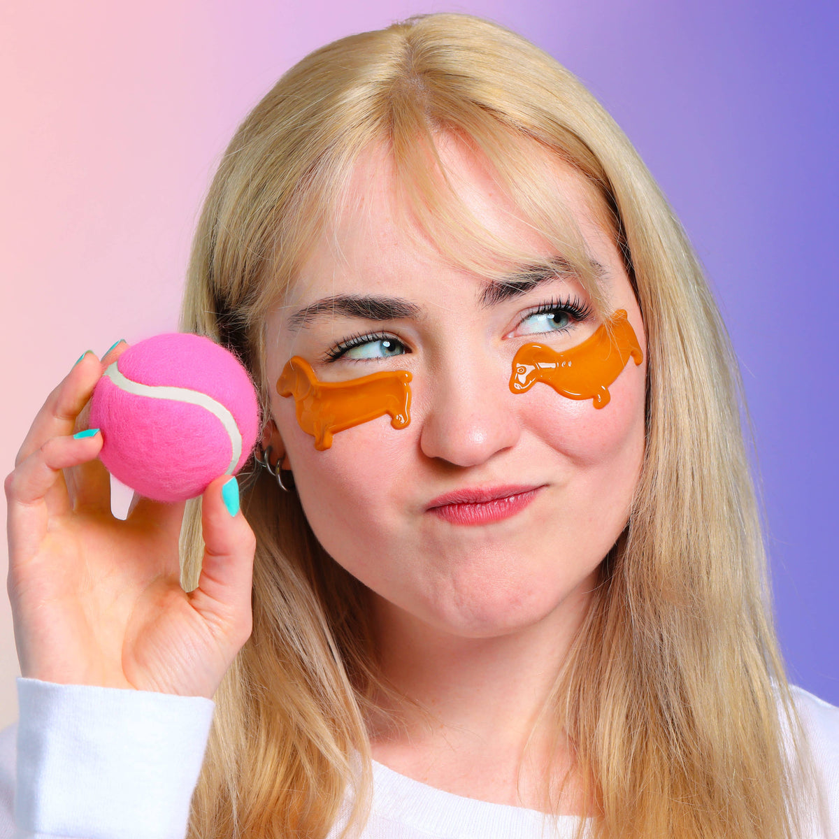 So Fetch Viral Dachshund Dog Eye Patches l Beauty Gift 8 ct
