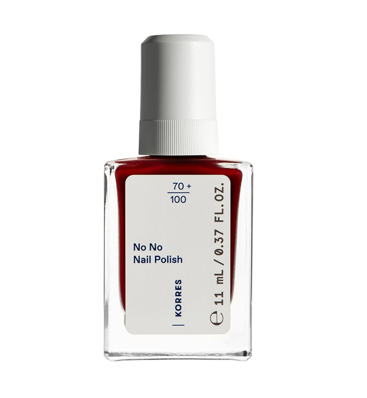KORRES No No Nail Polish 57 Wine Red 11ml