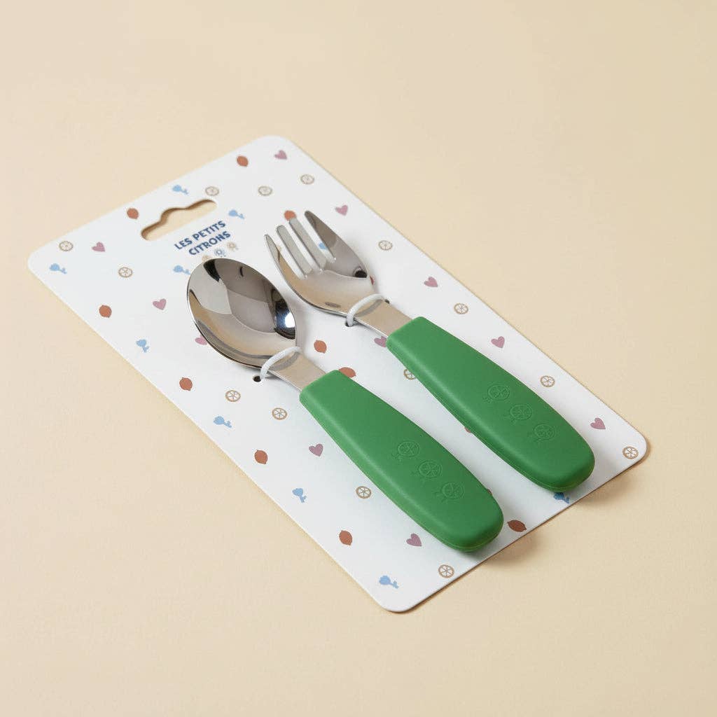 Xavier the steel cutlery: Blue