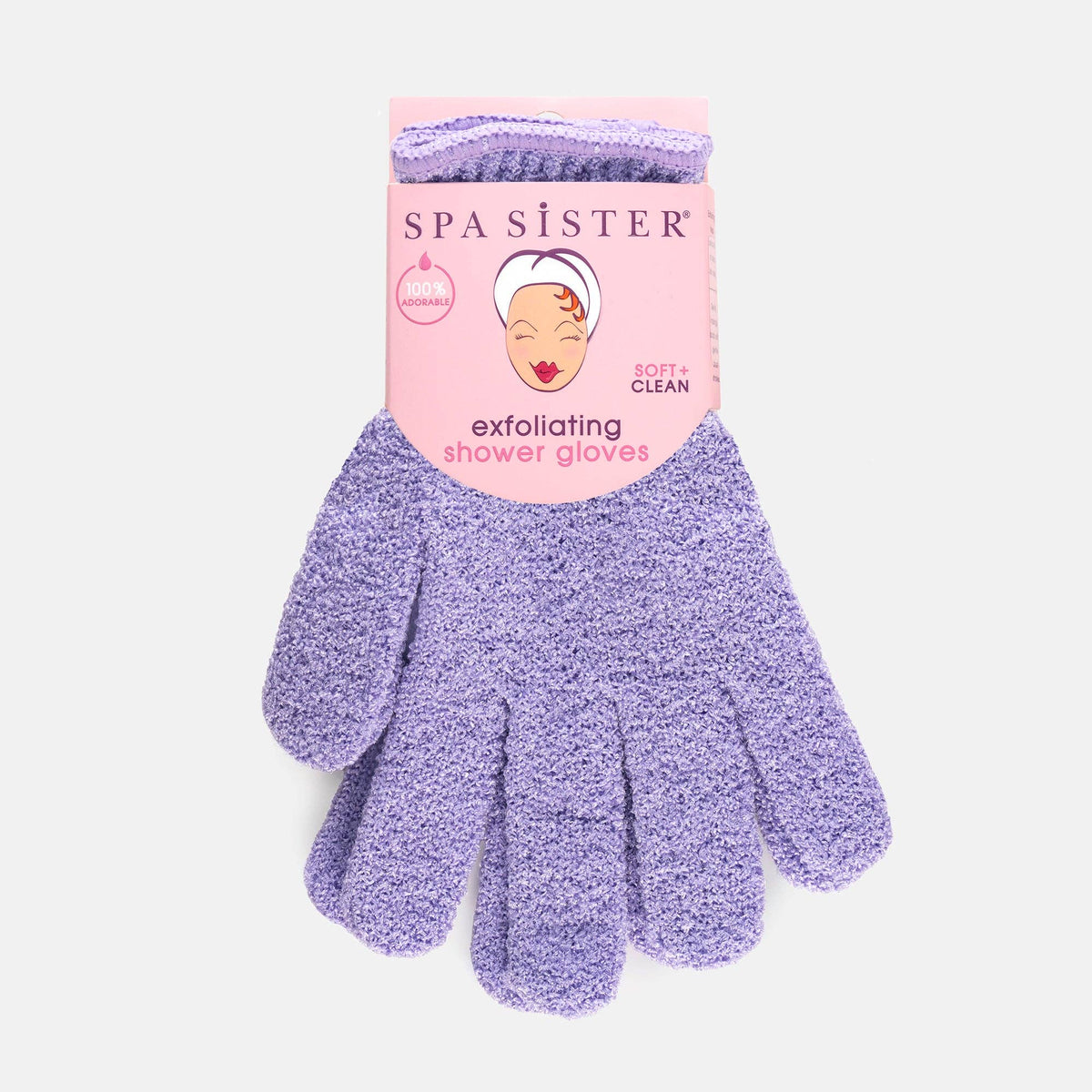 Exfoliating Shower Gloves 1pr.: BEIGE