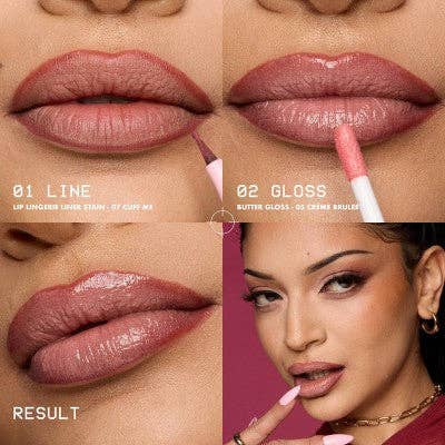 NYX Professional Makeup Lip Lingerie Lip Liner Stain 03 Barely There 0.03 fl oz - Imperfect Box