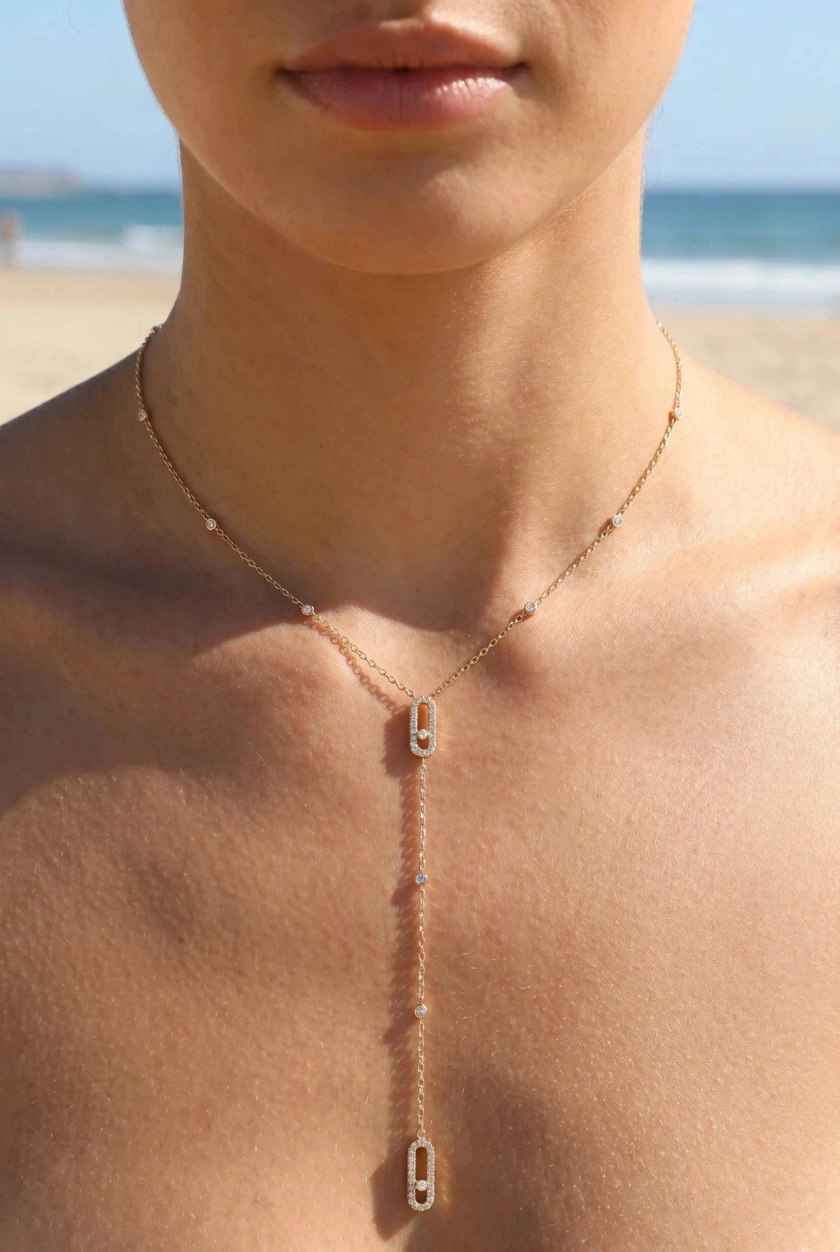 Stainless steel collars: GOLDEN