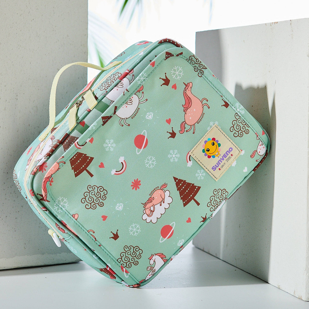 Diaper Changing Bag: Gray / Large