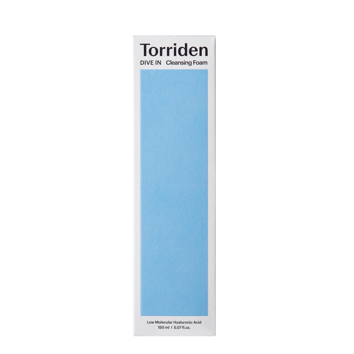 Torriden cleansing foam with hyaluronic acid