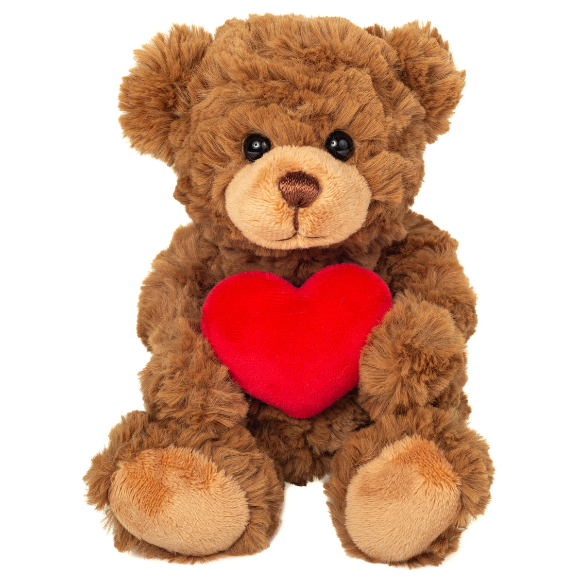 Teddy with heart brown 20 cm - Plush toy - Stuffed animal