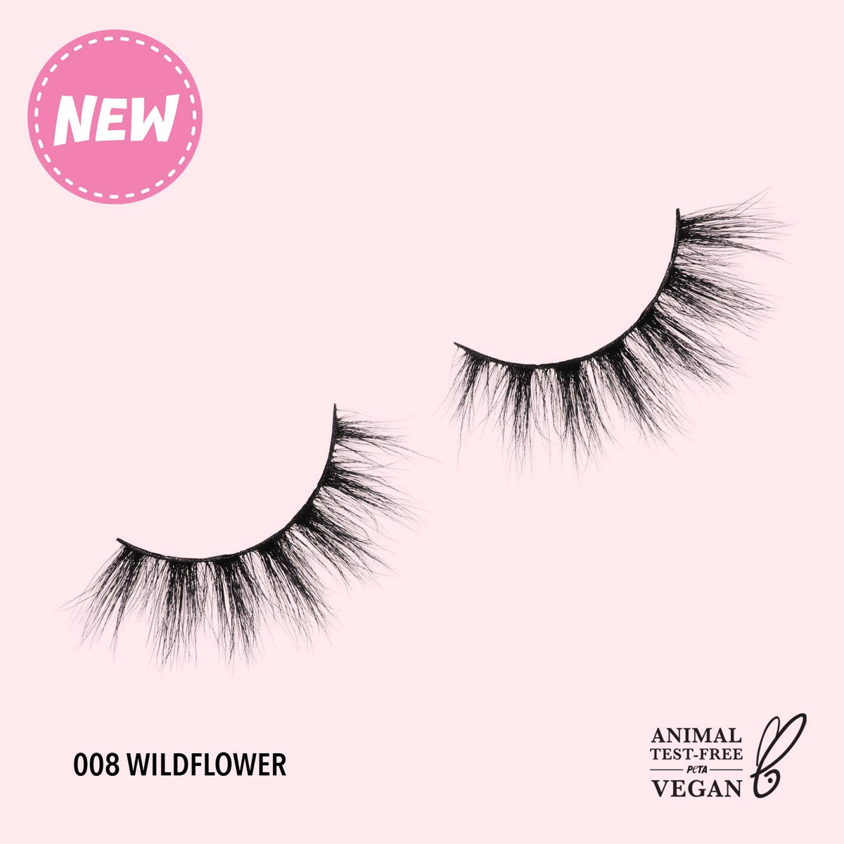 3D Effect Bionic Vegan Faux Mink Lashes: 014 So Sweet