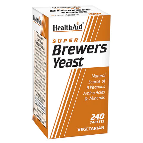 HealthAid Brewer's Yeast Tablets - Energy and general health support.