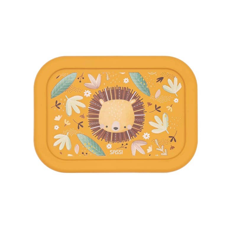LFGB Silicone Lunch Box - Chompy The Lion