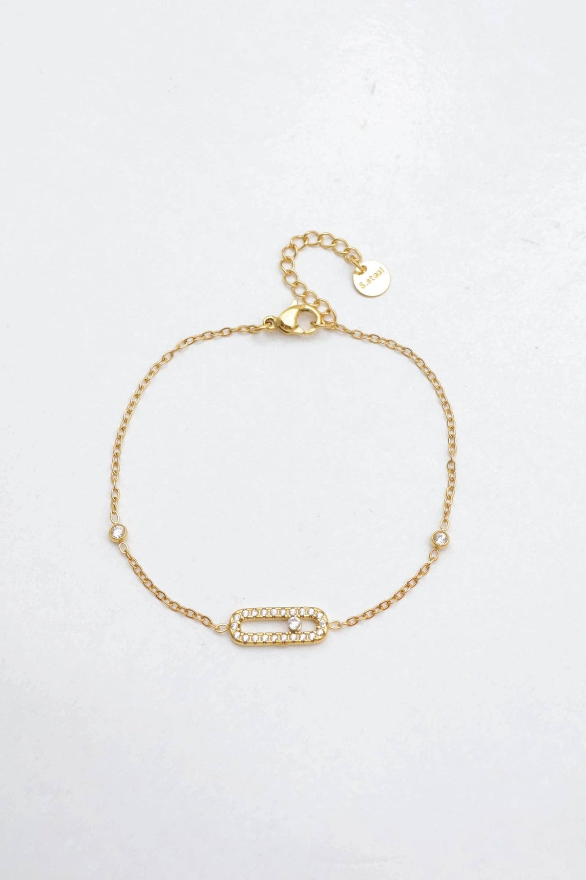 Stainless steel bracelets: SILVER