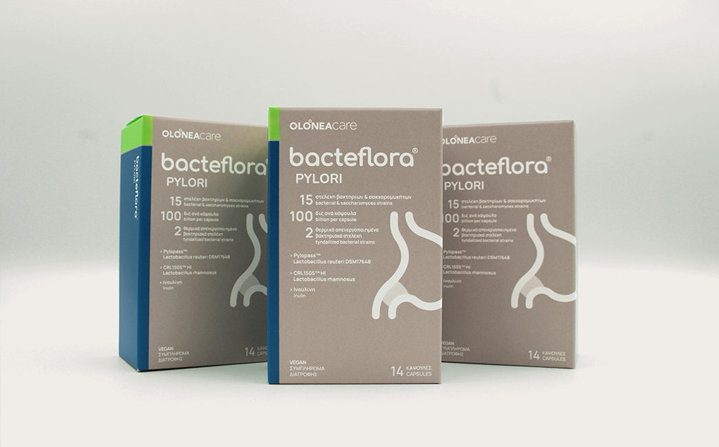Bacteflora Pylori Food Supplement 30 Capsules