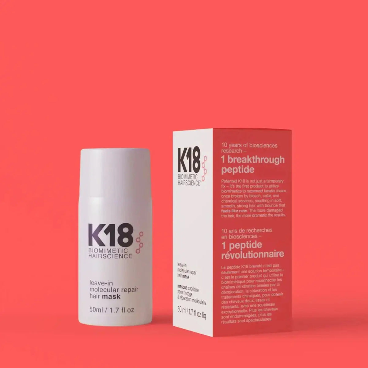 K18-31005 K18 Leave-In Molecular Repair Hair Mask (50ml)