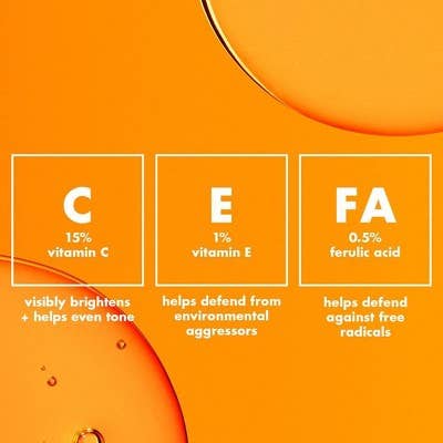 E.l.f. SKIN Bright Icon Vitamin C + E + Ferulic Face Serum 30ml