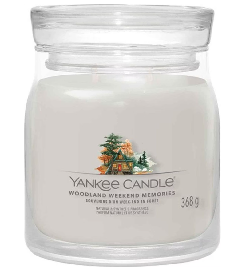 Yankee Candle Signature Medium Jar Woodland Weekend Memories
