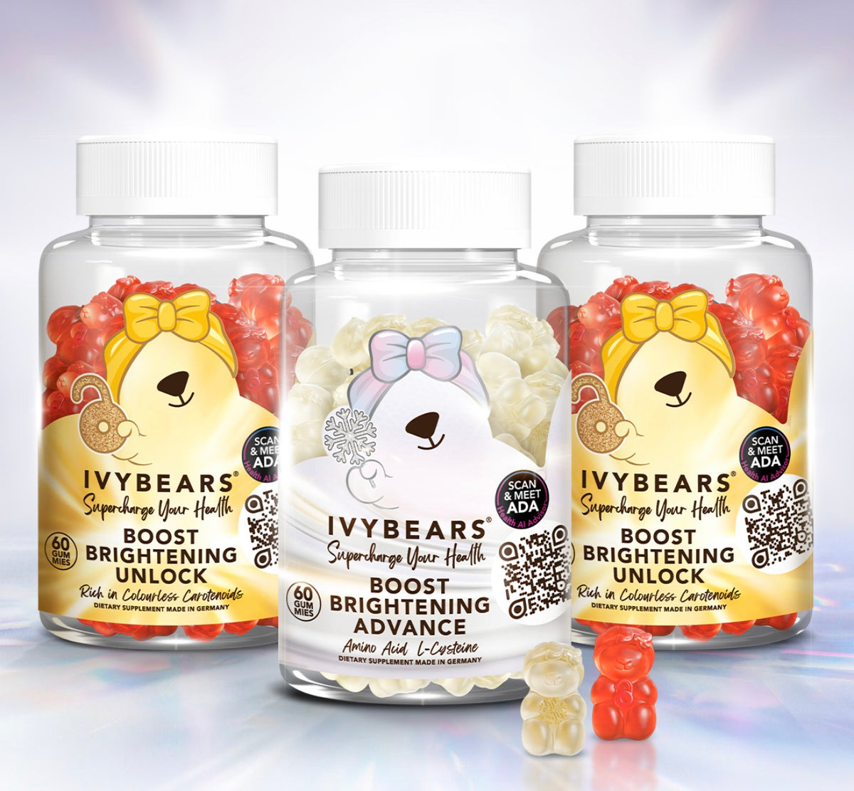 IVYBEARS Boost Brightening Advance Gummies
