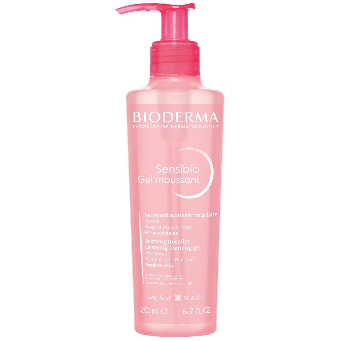 BIODERMA Sensibio Foaming Gel Moussant 200ml