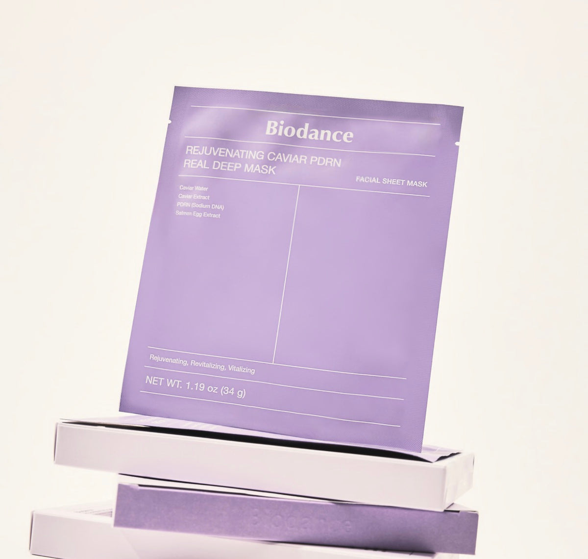 Biodance Rejuvenating Caviar PDRN Real Deep Mask 34g (4 sheets)