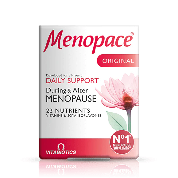 Vitabiotics Menopace Original - Supports women's health with 22 key nutrients.