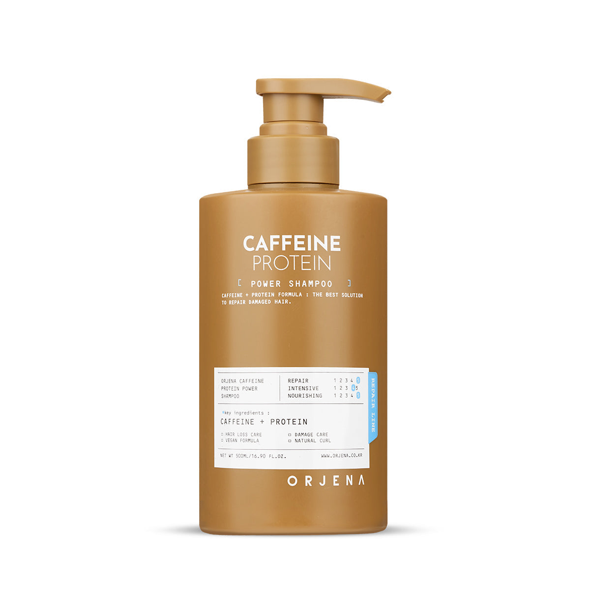ORJENA Caffeine Protein Power Shampoo 500Ml