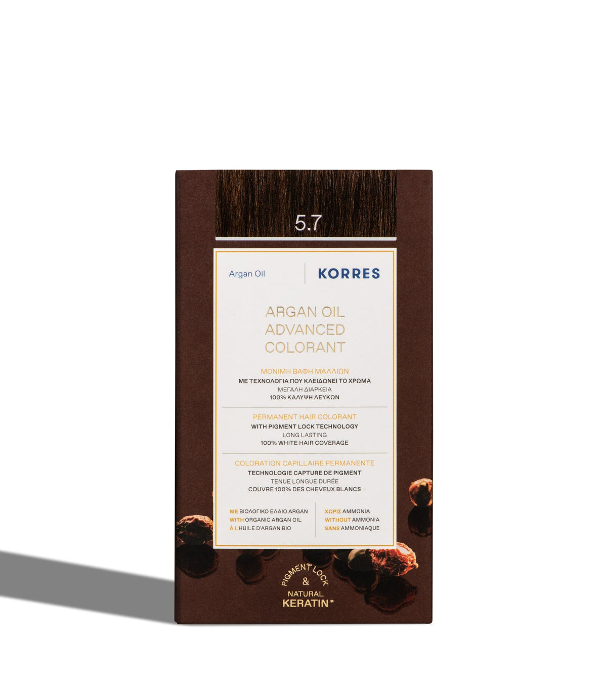 KORRES Argan Oil Advanced Colorant 5.7 Chocolate