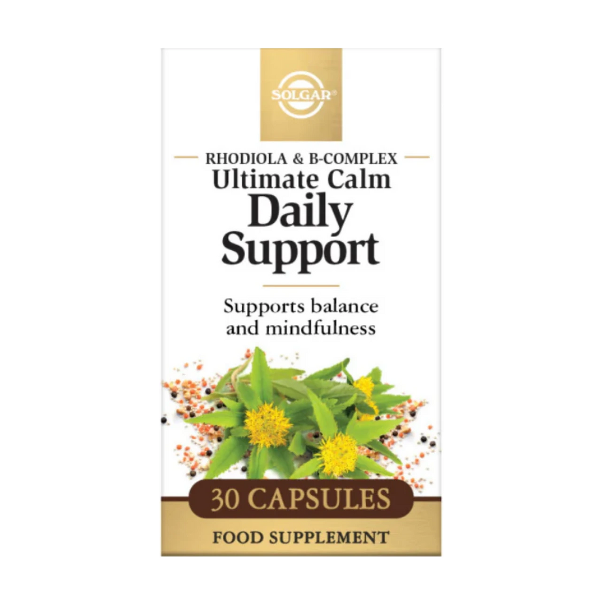 Solgar Ultimate Calm Daily Support - Promotes stress relief and emotional balance.