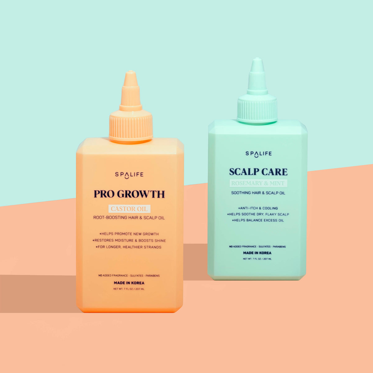SpaLife Pro Growth Castor Oil Root-Boosting Hair & Scalp Serum