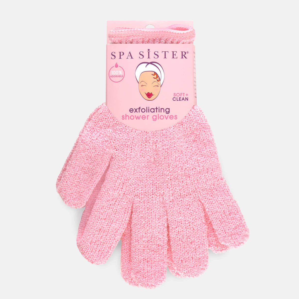 Exfoliating Shower Gloves 1pr.: BEIGE