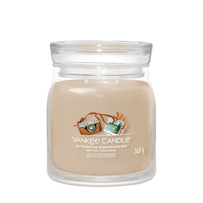 Yankee Candle Signature Medium Jar Afternoon Scrapbooking