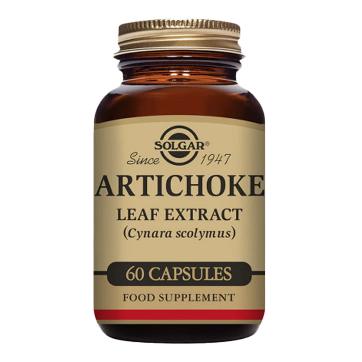 Bottle of Artichoke Leaf Extract 300 mg vegetable capsules.