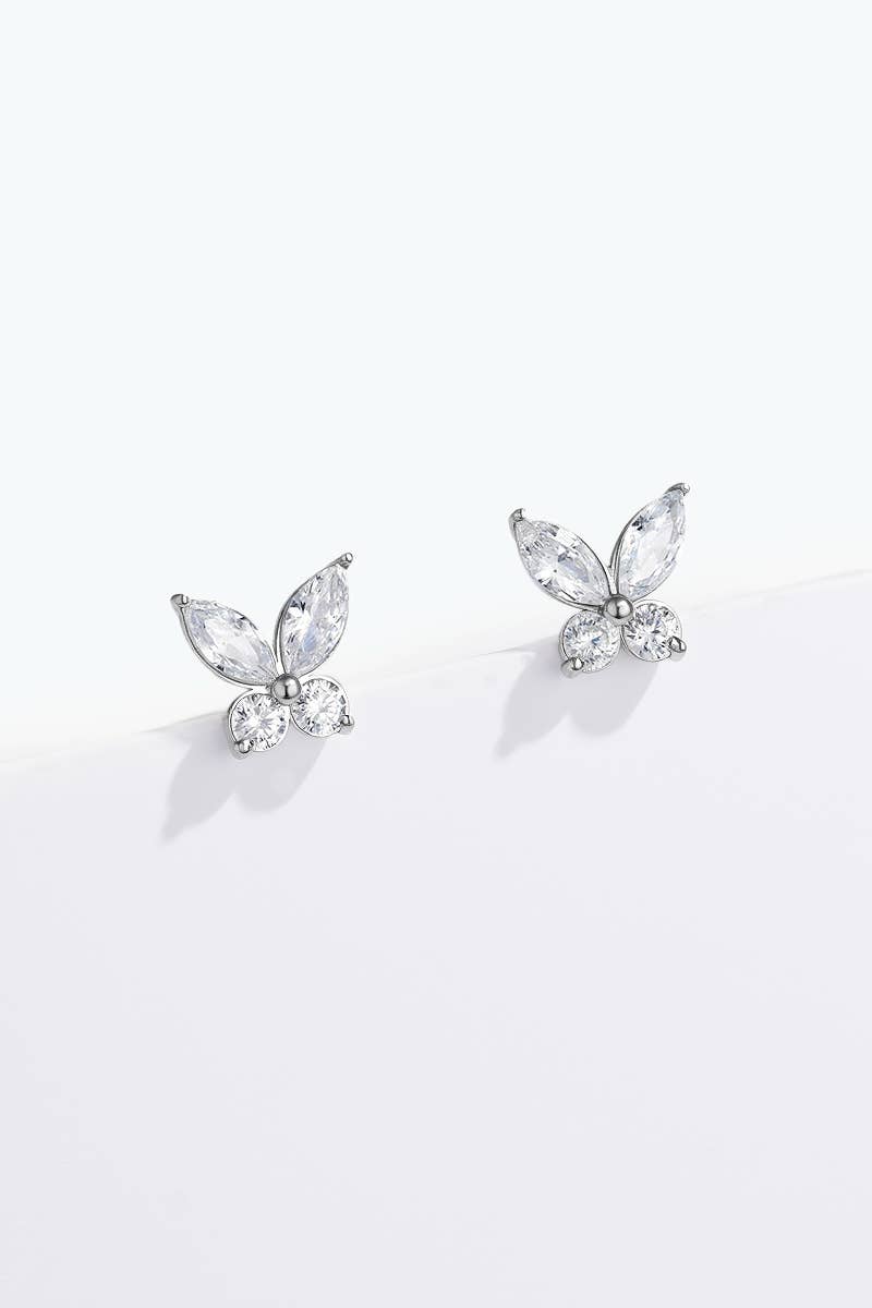 Stainless steel earrings: Gold