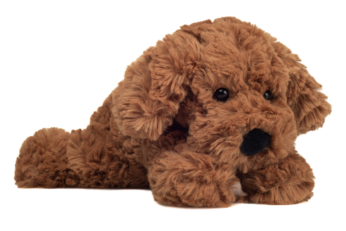 Three-colored nodding dog 20 cm - Plush toy - Stuffed animal