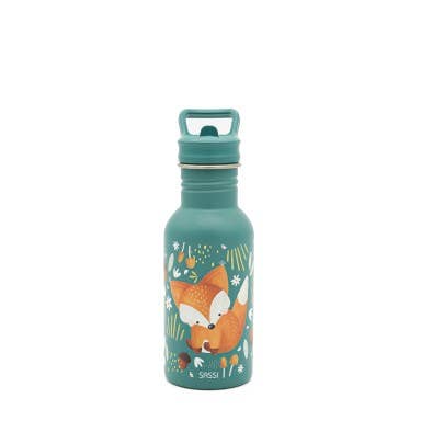 Stainless Steel Bottle - 500 ml - Crunchy The Fox